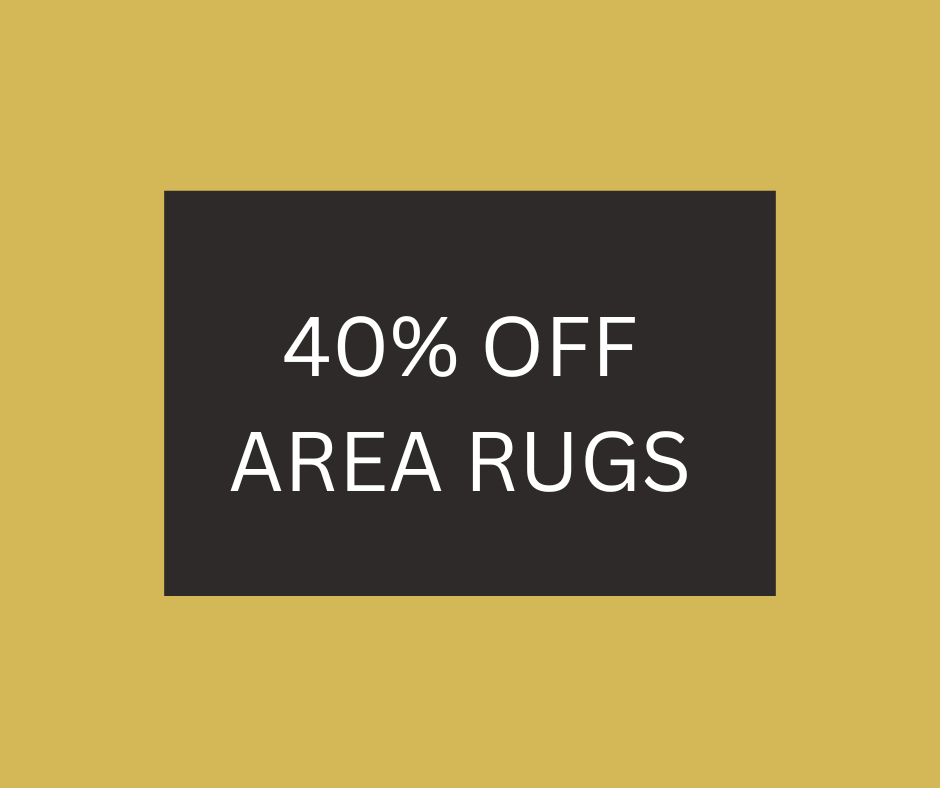 40% OFF Area Rugs Christmas Sale
