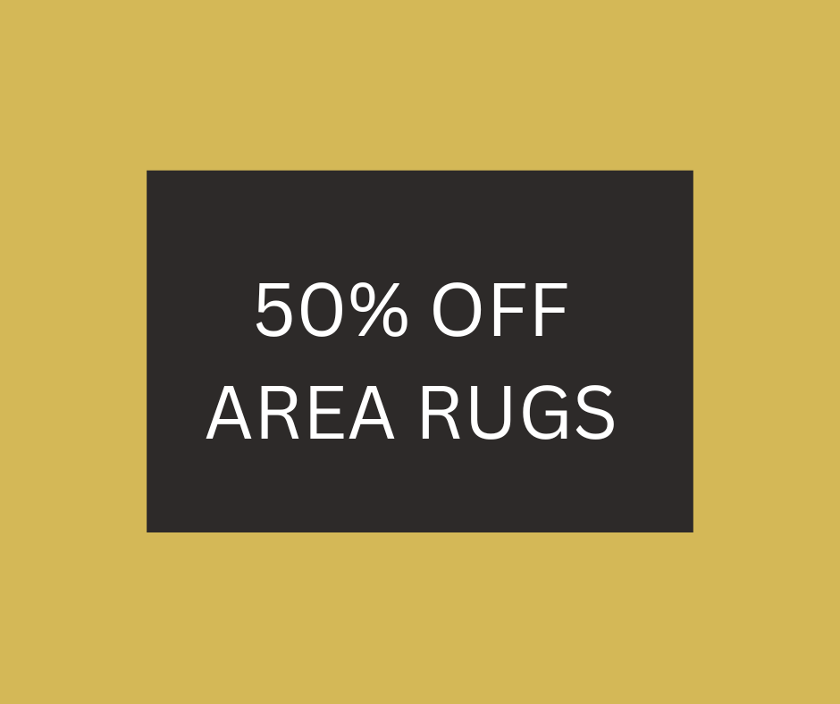 50% OFF Area Rugs Christmas Sale