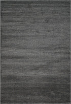 5'X8' High-Graded Polyester Modern Minimalist Style Area Rug- Black (Power-Loomed)