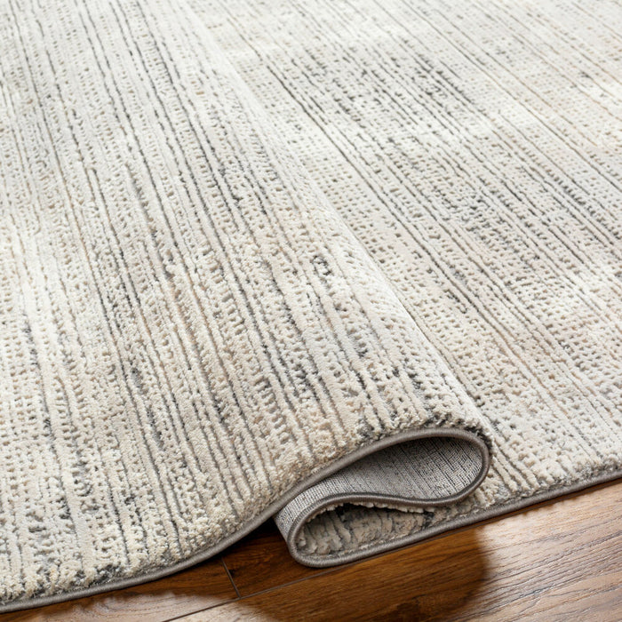 Alder Machine Woven Rug — Taupe / Gray | AIS-2309
