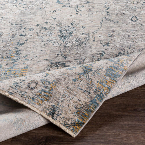 Livabliss Cardiff Machine Woven Rug — Blue / Gray / Ivory | CDF-2300