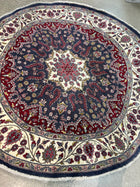 6’6" x 6’10" Ziegler Hand Knotted Round 100% Wool Area rug