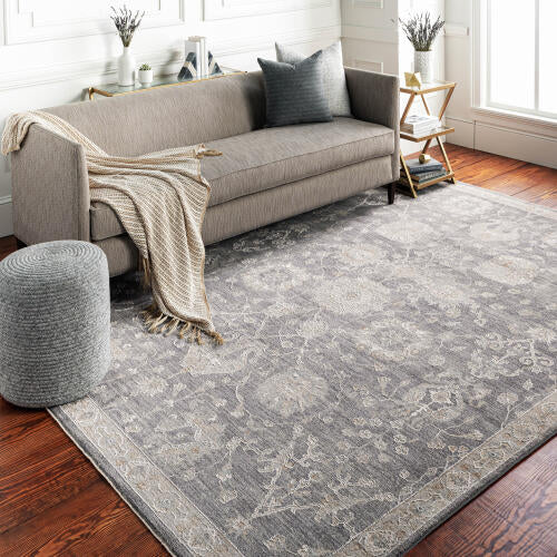 Avant Garde Machine Woven Rug — Gray/Sage | AVT-2306 - colour & pattern