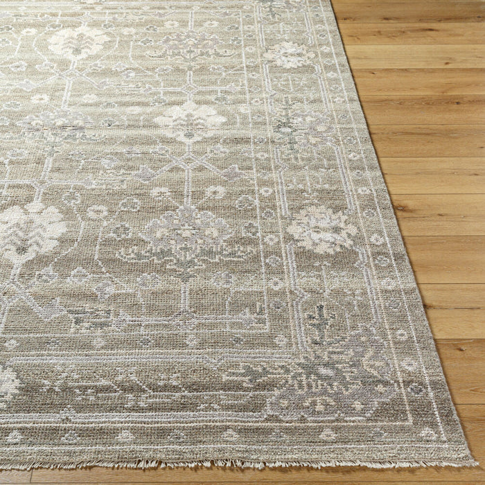 Almeria Hand Knotted Rug — Light Brown / Gray | ALM-2305