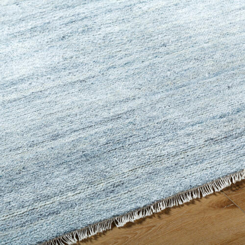 Epic Handmade Wool Rug — Metallic Silver / Oatmeal | EPI-2301