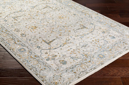 Livabliss Dresden Machine Woven Rug — Ivory / Mist | DRE-2309