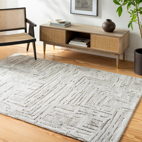 Calgary Handmade Rug — Light Gray / Silver | CGR-2302
