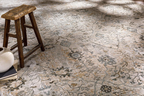 Brunswick Machine Woven Rug — Ivory / Gray | BWK-2311