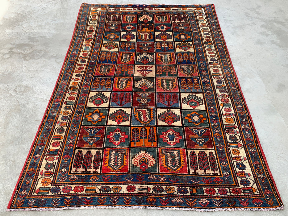 Hand-Knotted Persian Wool Rug 9'4 x 6'6 KBHM-1127