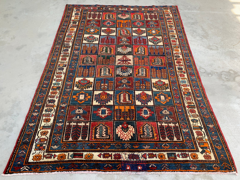 Hand-Knotted Persian Wool Rug 9'4 x 6'6 KBHM-1127
