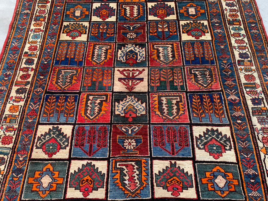 Hand-Knotted Persian Wool Rug 9'4 x 6'6 KBHM-1127