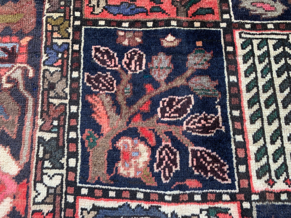 KBHM-1141 Hand-Knotted Persian Wool Rug – 10'1" x 6'8" Multicolor Garden Panel Area Rug