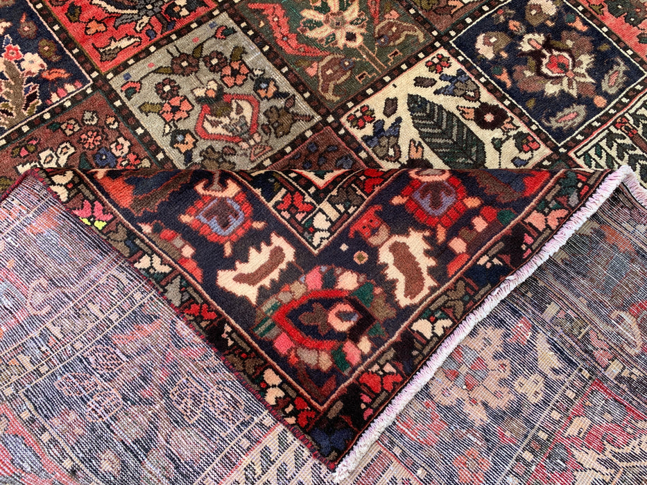 KBHM-1141 Hand-Knotted Persian Wool Rug – 10'1" x 6'8" Multicolor Garden Panel Area Rug