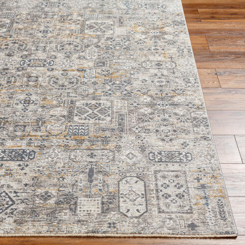 Livabliss Cardiff Machine Woven Rug — Gray / Taupe | CDF-2310 - colour & pattern