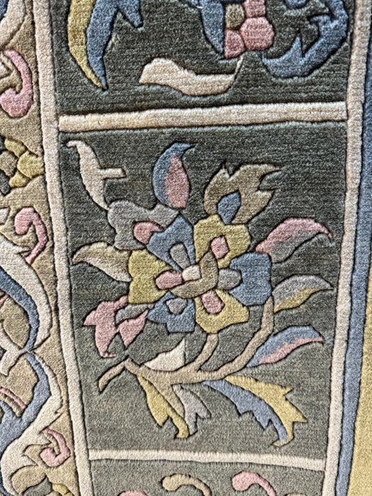 9'x12' Hand-Knotted Persian Multi/Green Area Rug – KB Rugs