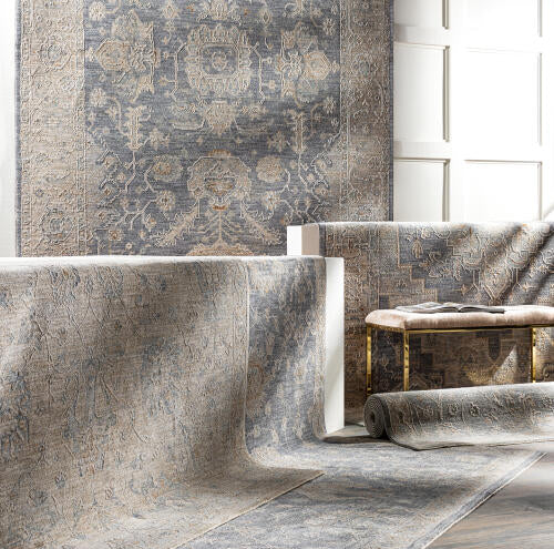 Avant Garde Machine Woven Rug — Gray / Multi | AVT-2305