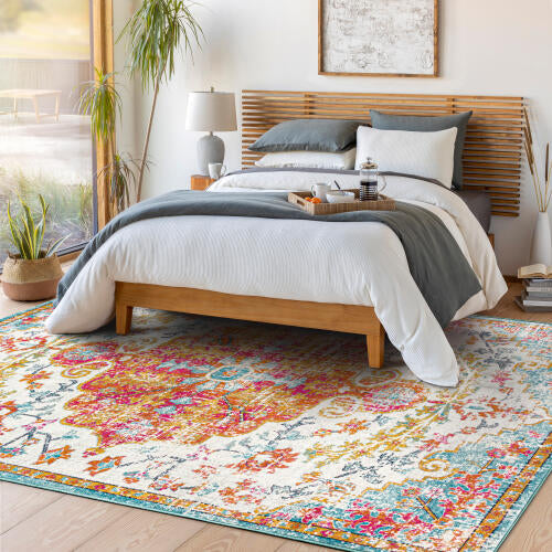 Livabliss Harput Machine Woven Rug — Multi / Bright | HAP-1067 - colour & pattern