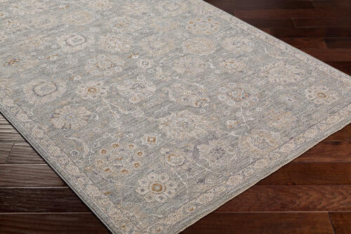 Avant Garde Machine Woven Rug — Dusty Sage / Light Beige (AVT-2335)