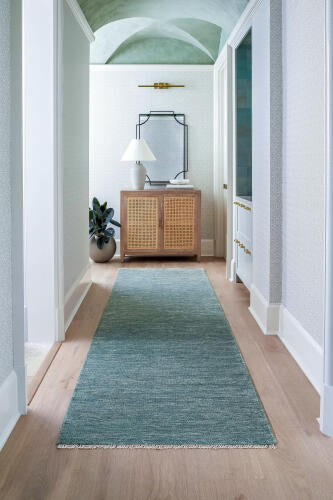 Epic Handmade Wool Rug — Teal / Slate | EPI-2305