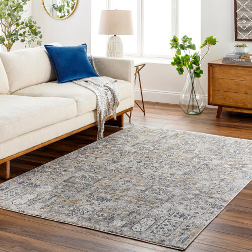 Livabliss Cardiff Machine Woven Rug — Gray / Taupe | CDF-2310