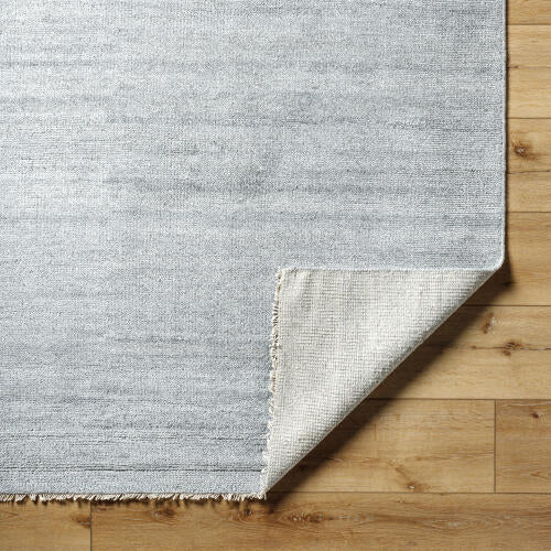 Epic Handmade Wool Rug — Silver / Gray | EPI-2302 - construction