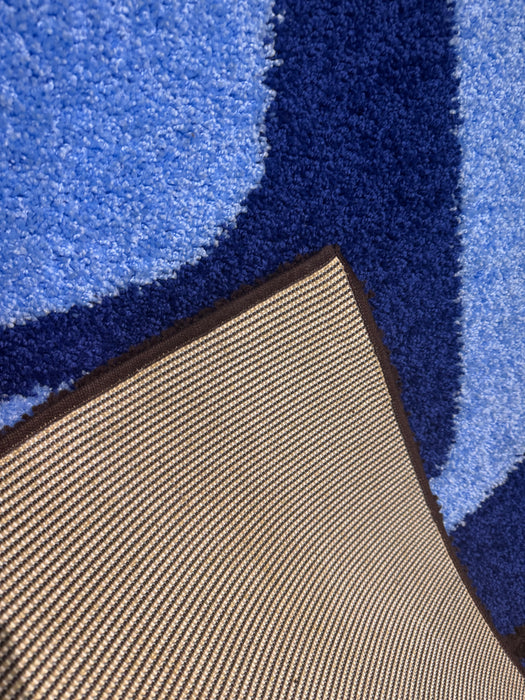 5'X8' High-Density Shaggy Area Rug- Red (Power-Loomed)