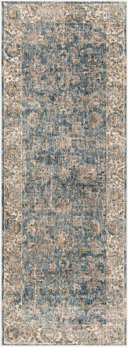 Livabliss Mirabel Machine Woven Rug — Blue / Beige | MBE-2305