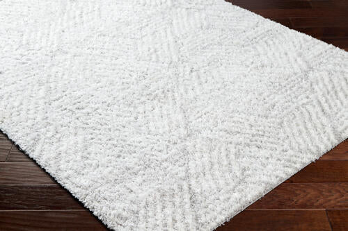 Cloudy Shag Machine Woven Rug — Light Gray | CDG-2320 no