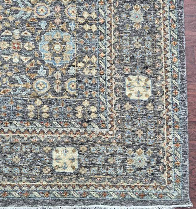 9x12 Hand Knotted Mumlook design Oriental Carpet