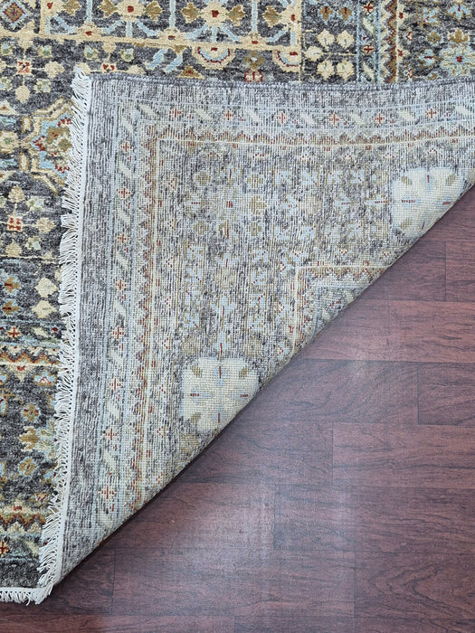 8X10FT. Hand knotted, Oriental Mumlook design -Major Brown