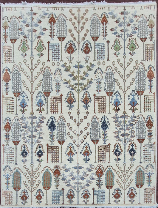 9x12 ft. Hand knotted Carpet, Oriental Chinar design