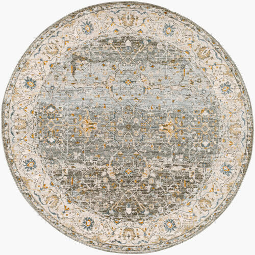 Livabliss Dresden Machine Woven Rug — Mist / Ivory | DRE-2310