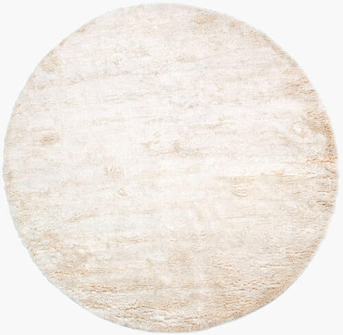 Ashton Handmade Plush Wool Blend Rug — Cream | ASH-1300
