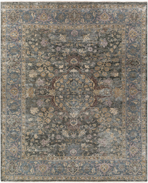 Anatolia Hand Knotted Rug — Olive / Mauve | ANY-2303