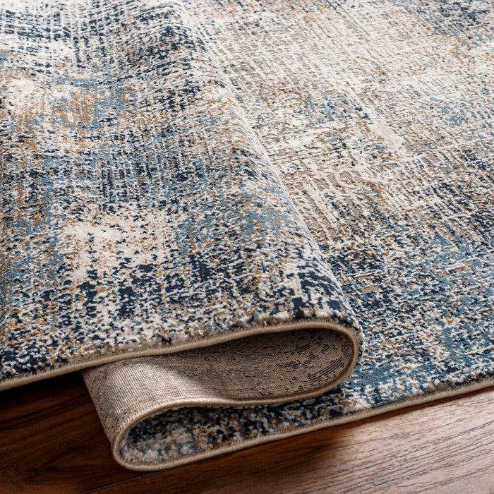Allegro Plus Machine Woven Rug — Navy / Amber | AGP-2306