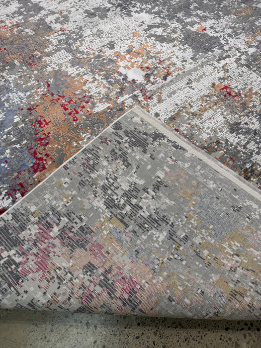 10'X13' World of Luxury Natural Fiber High-End Area Rug- Multi Coloured (Power-Loomed)