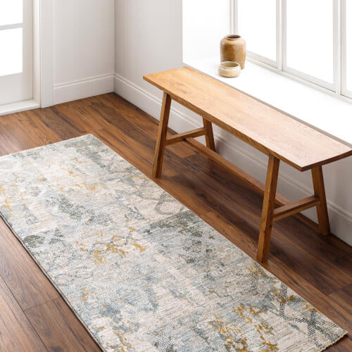 Livabliss Dresden Machine Woven Rug — Taupe / Multi | DRE-2301