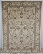 9’8x13’ Hand Knotted 100% Wool & Silk Area rug
