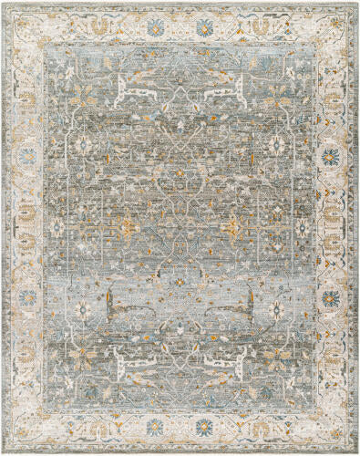 Livabliss Dresden Machine Woven Rug — Mist / Ivory | DRE-2310 - performance