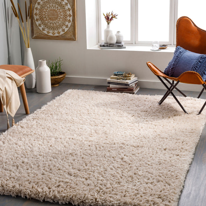 Angora Machine Woven Rug — Oatmeal | ANG-2301