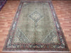 7'x10' Hand-Knotted Persian Green/Burgundy Area Rug – KB Rugs