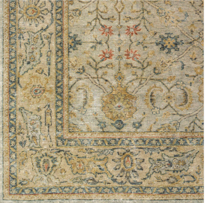 Anatolia Hand Knotted Rug — Olive / Tan | ANY-2300