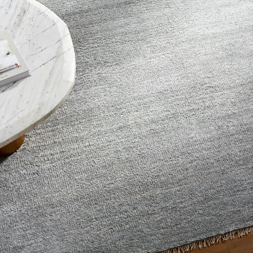 Epic Handmade Wool Rug — Silver / Gray | EPI-2302