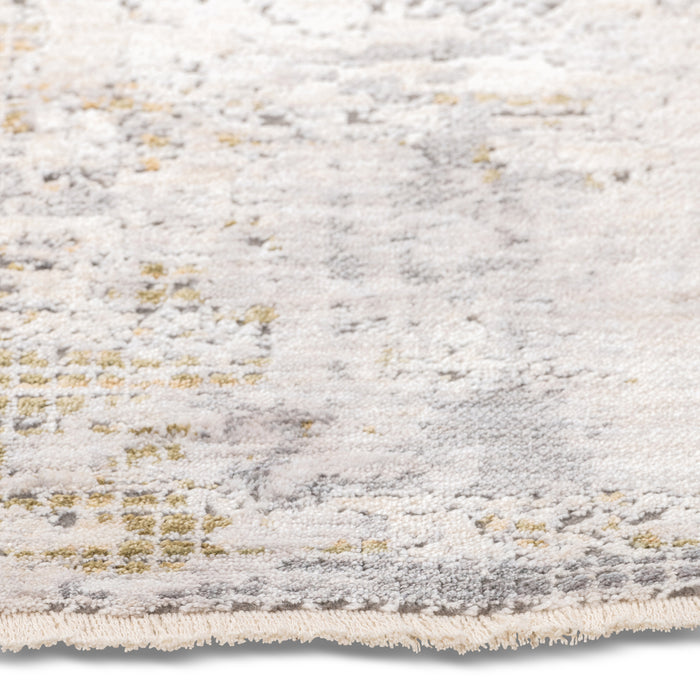 Premium Modern Abstract Rug – Ivory Multi (Non-Shedding, Easy Clean)