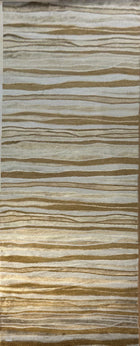 2'8" x 14'6" Nepali 100 % Wool Hand-knotted