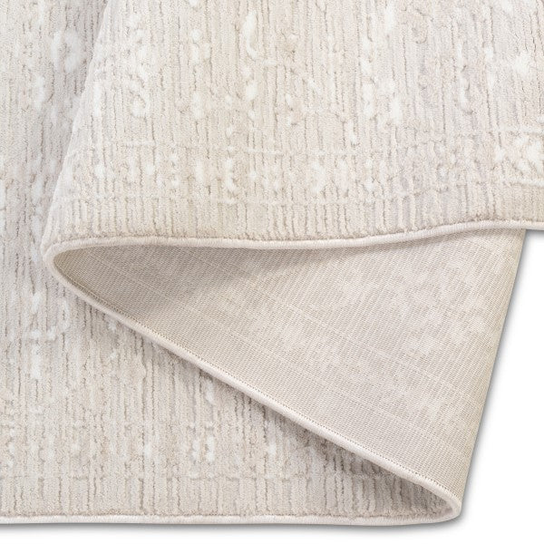 Greige Minimal Texture Rug – Easy-Care Turkish Powerloom (0.25" Pile)