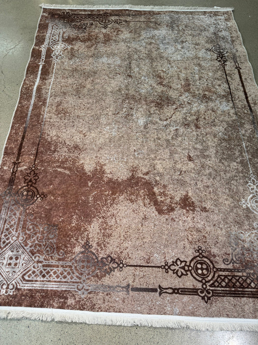 5'x8' Mystic Terracota Machine Washable Area Rug
