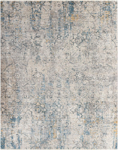 Livabliss Cardiff Machine Woven Rug — Blue / Gray / Ivory | CDF-2300 - performance