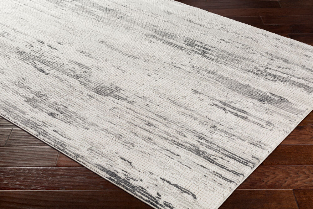 Aisha Machine Woven Rug — Gray / Charcoal | AIS-2304