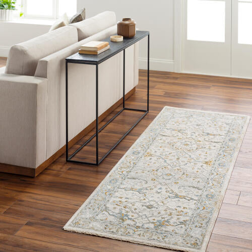 Livabliss Dresden Machine Woven Rug — Ivory / Mist | DRE-2309